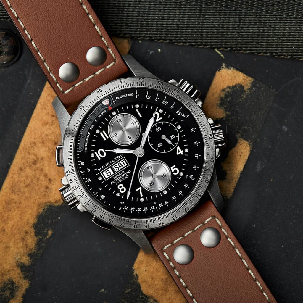 Hamilton Khaki Aviation X Wind Auto Chrono H Corvus