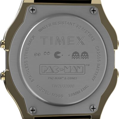 Timex T80 Pac-Man Edição de Aniversário Dourado