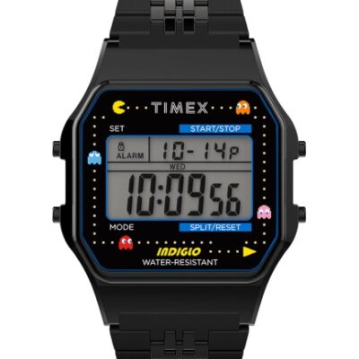 Timex T80 Pac-Man Edição de Aniversário Preto