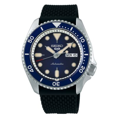Seiko 5 Sports Suits Blue Silicone SRPD93