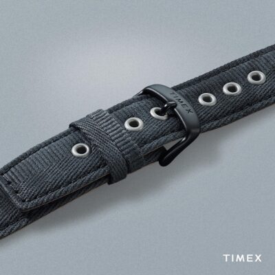 Timex MK1 Steel Fabric 40mm Black Indiglo