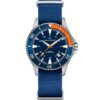Hamilton Khaki Navy Scuba Blue Orange H82365941