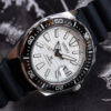 Seiko Samurai King Waffle Dial White Automático SRPE37 - Image 9