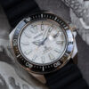 Seiko Samurai King Waffle Dial White Automático SRPE37 - Image 8