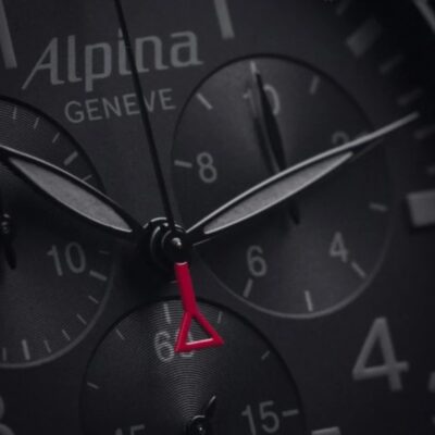 Alpina Startimer Pilot Chronograph All Black