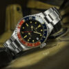 Steinhart Ocean 39 vintage GMT premium BLUE-RED Ceramic Automático - Image 3