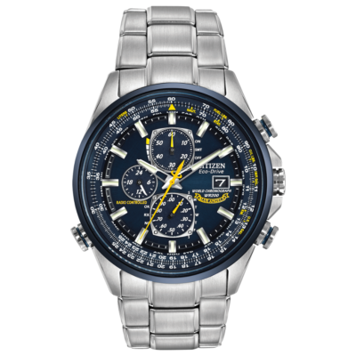Citizen Eco-Drive Blue Angels Perpetual World Time AT8020-54L