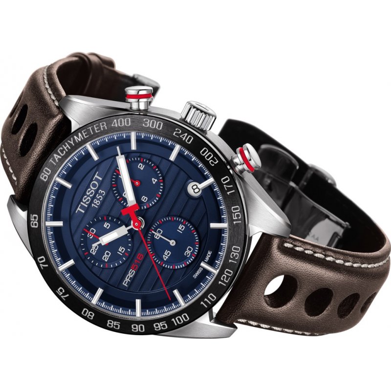 Tissot PRS 516 Blue Chrono Racing T100.417.16.041.00 Corvus