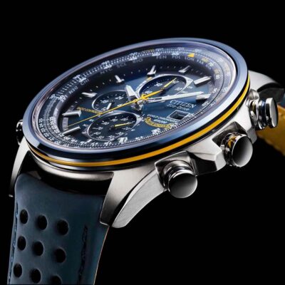 Citizen Eco-Drive Blue Angels Perpetual World Time AT8020-03L