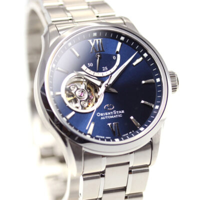 Orient Star Open Heart Blue Power Reserve RE-AT0001L