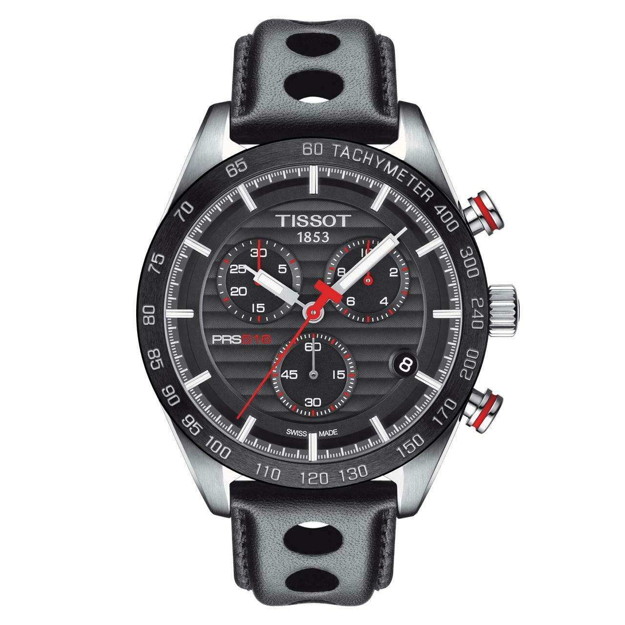 Tissot PRS 516 Red Chrono Racing T100.417.16.051.00 Corvus