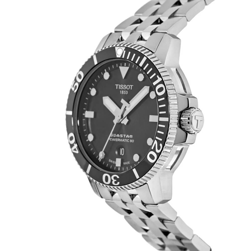 Tissot Seastar 1000 Powermatic 80 Black Corvus