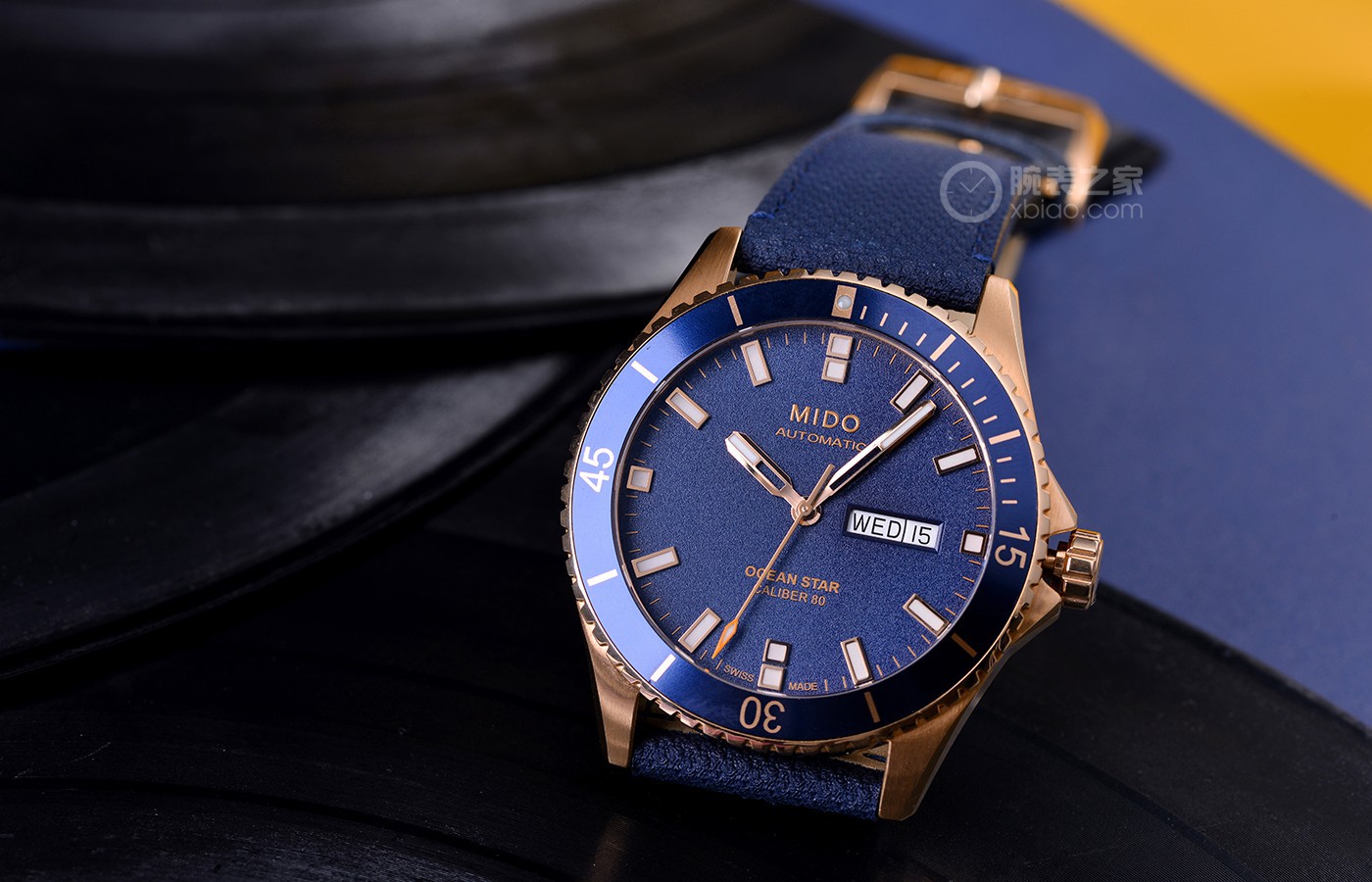 Mido Ocean Star Rose Blue Automatico M026.430.36.041.00 Corvus