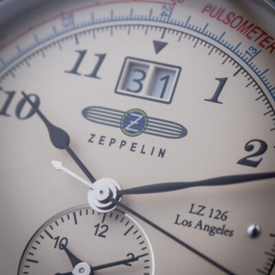 Zeppelin LZ126 Los Angeles Quartz Pulsometer