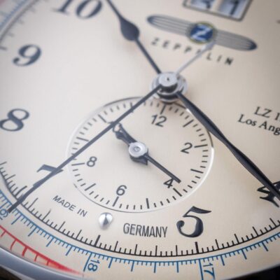 Zeppelin LZ126 Los Angeles Quartz Pulsometer