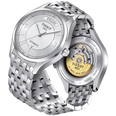 Tissot T-One Day Date Silver T038.430.11.037.00