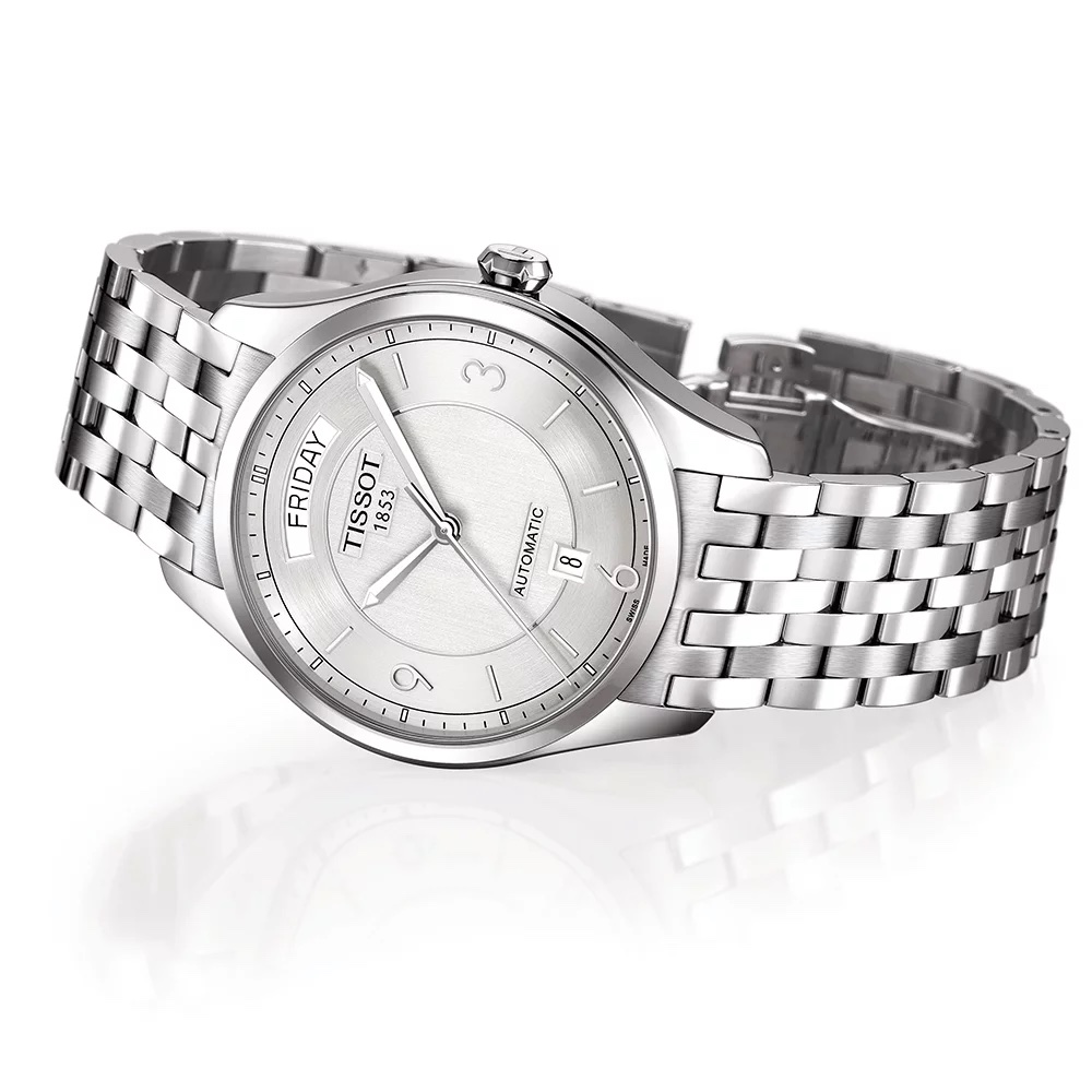 Tissot T One Day Date Silver T038.430.11.037.00 Corvus