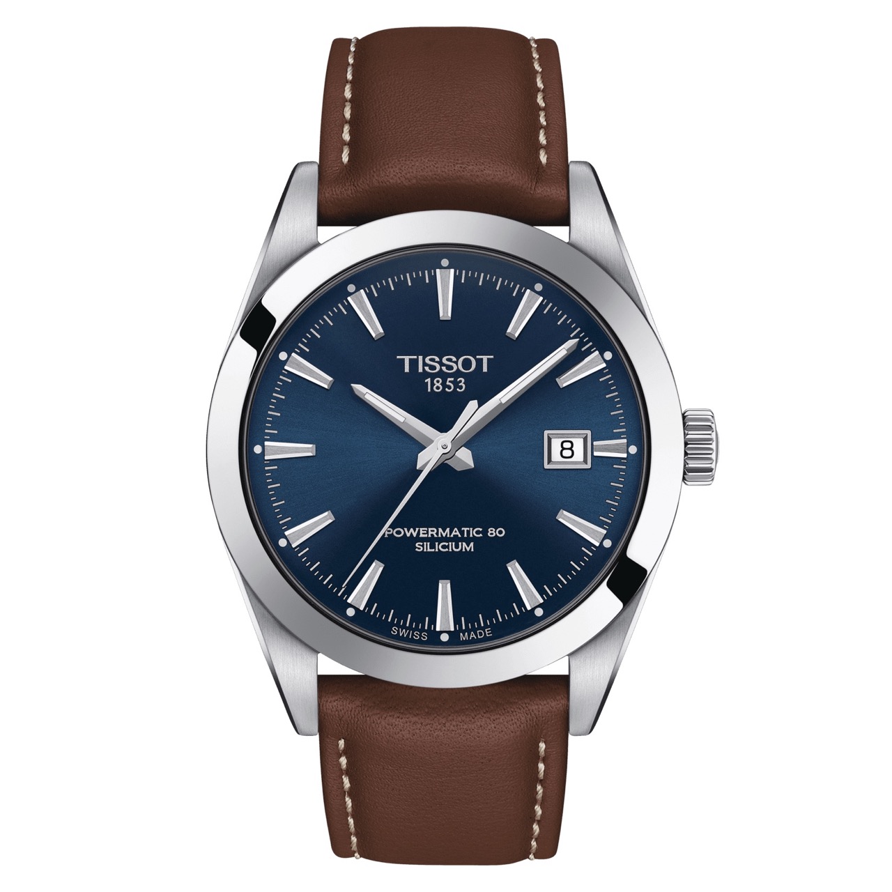 Tissot Gentleman Powermatic 80 Automatic Blue Slicium T127.407.16.041.00 Corvus