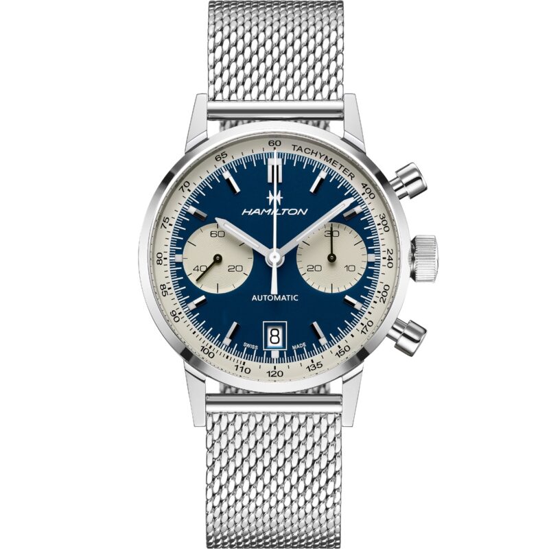 Hamilton Intra-Matic Auto Chrono Blue H38416141