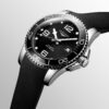 Longines HydroConquest Black Rubber 41 mm Ceramic L3.781.4.56.9 - Image 2