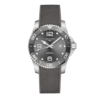 Longines HydroConquest Grey Rubber 41 mm Ceramic L3.781.4.76.9