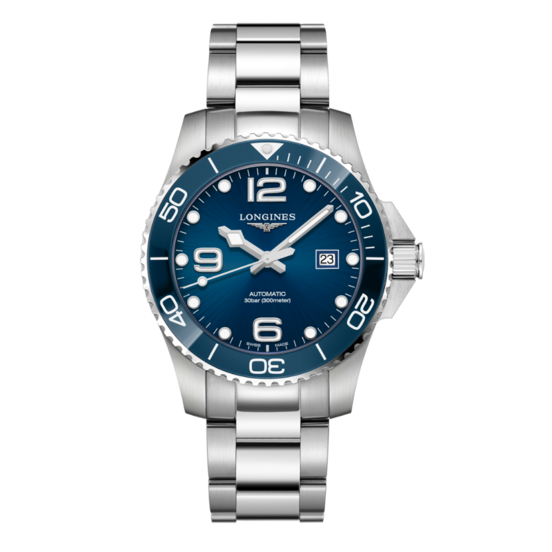 Longines HydroConquest Blue Dial 43 mm Ceramic L3.782.4.96.6