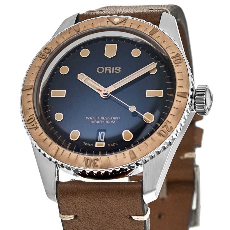 Oris Divers Sixty Five Automatic Bronze Blue 01 733 7707 4355 07 5 20 45 Corvus