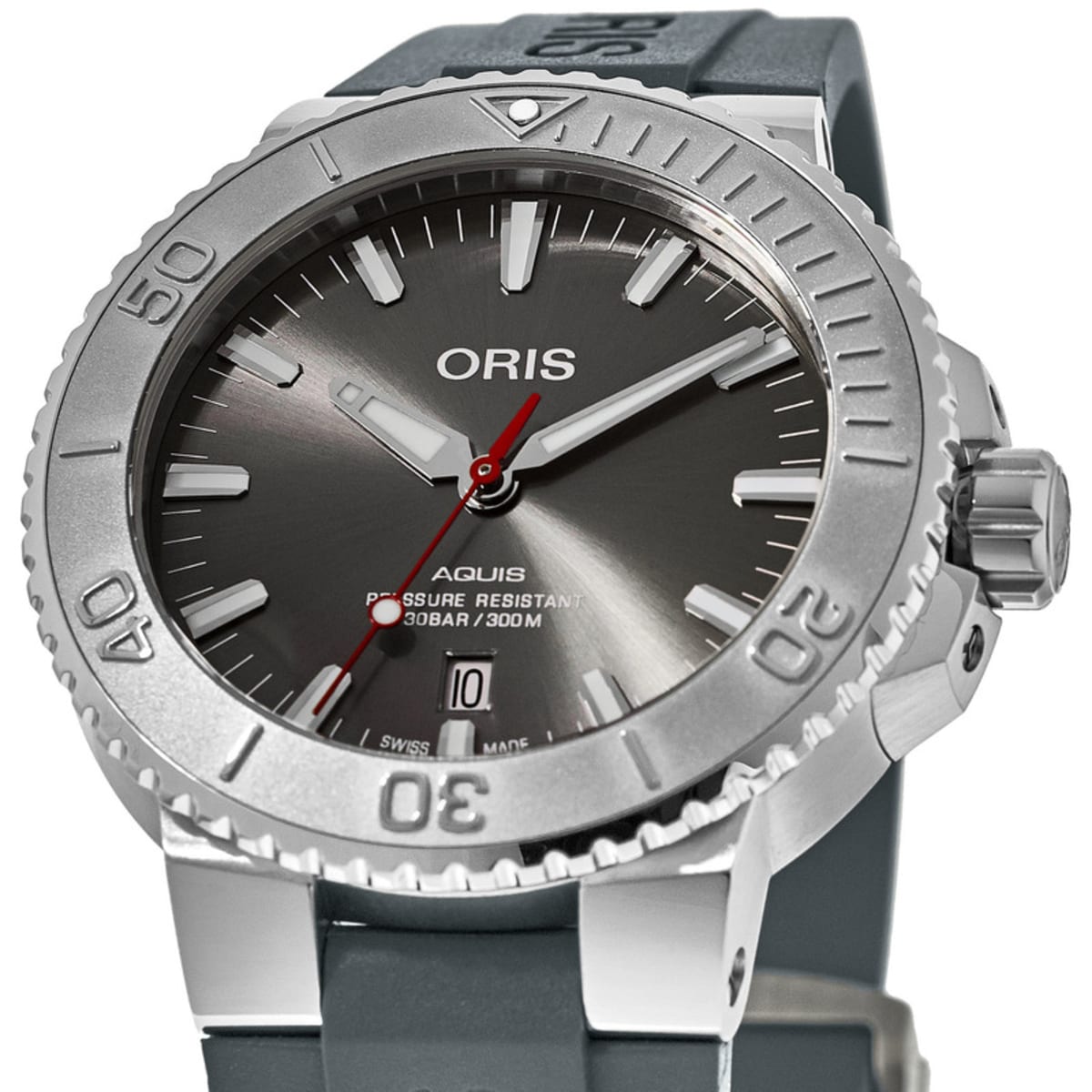 Oris Aquis Date Grey Relief 01 733 7730 4153 07 4 24 63EB Corvus