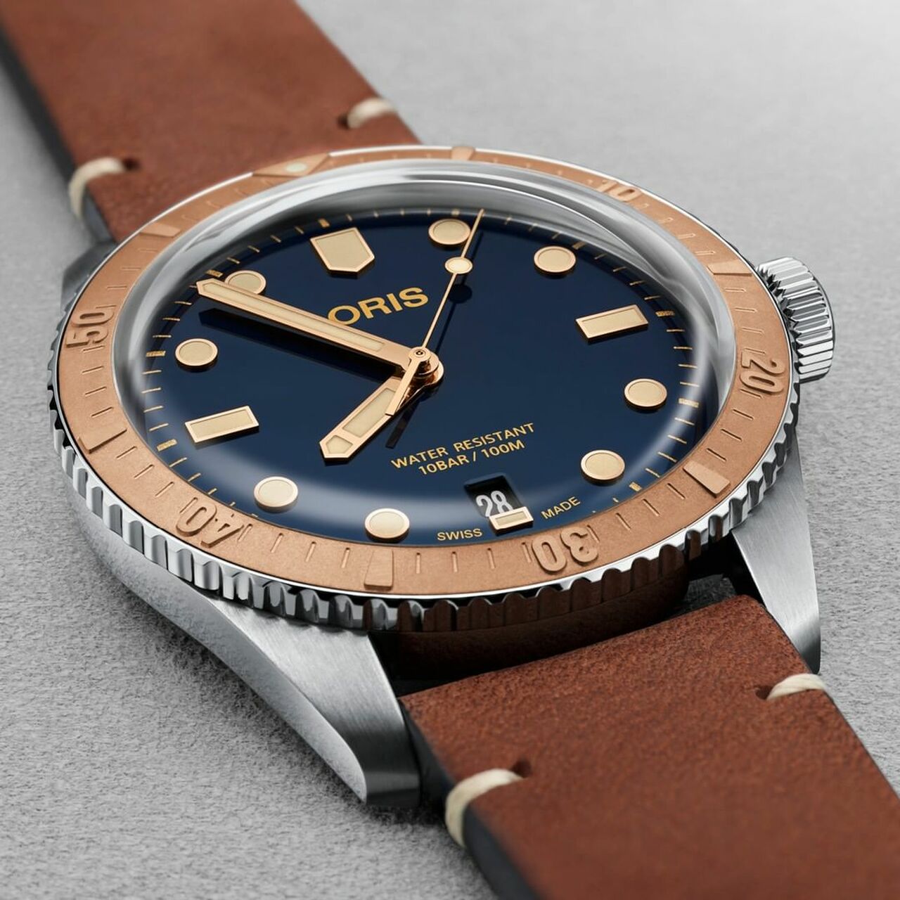 Oris Divers Sixty Five Automatic Bronze Blue 01 733 7707 4355 07 5 20 45 Corvus