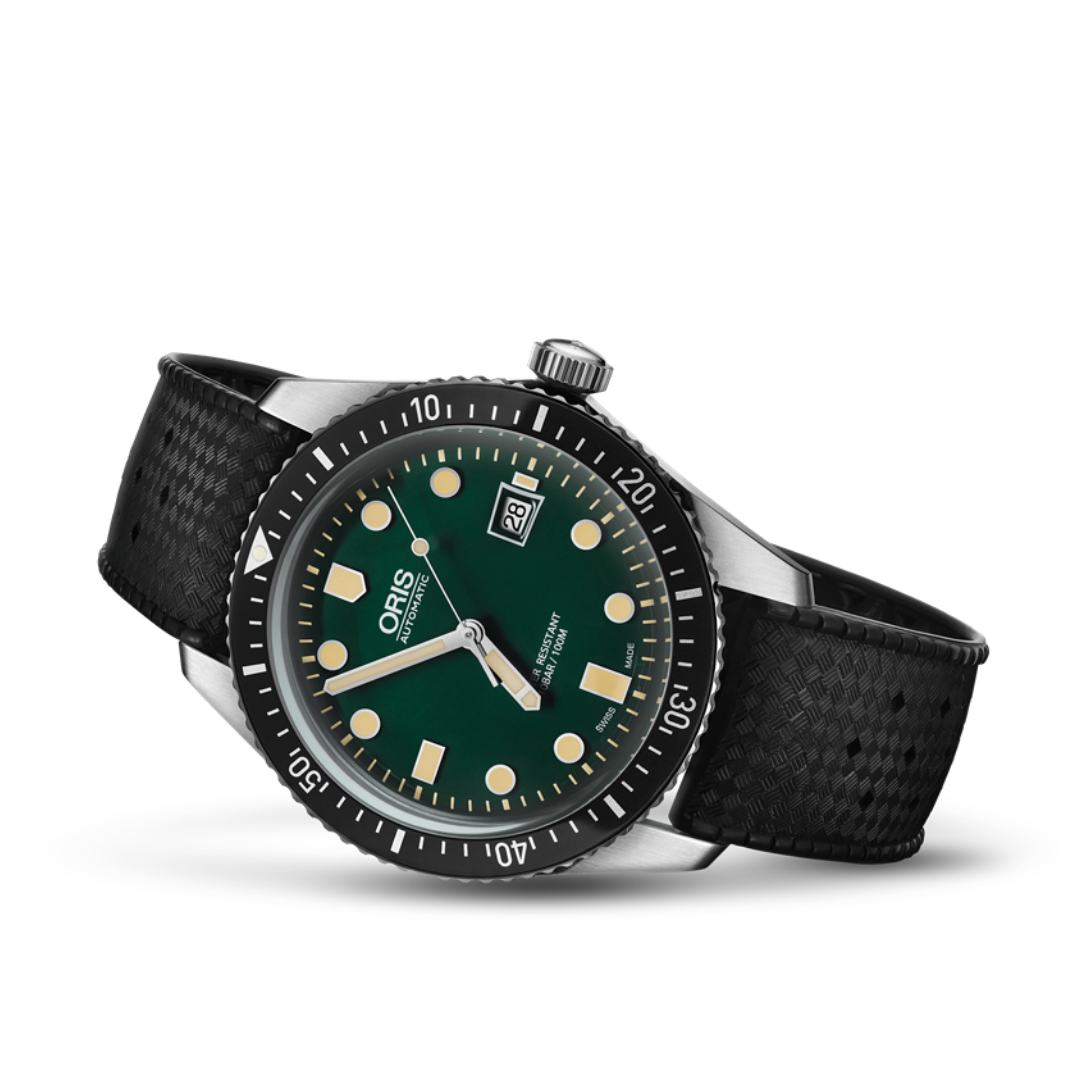 Oris Divers Sixty Five Automatic Green 01 733 7720 4057 07 4 21 18 Corvus