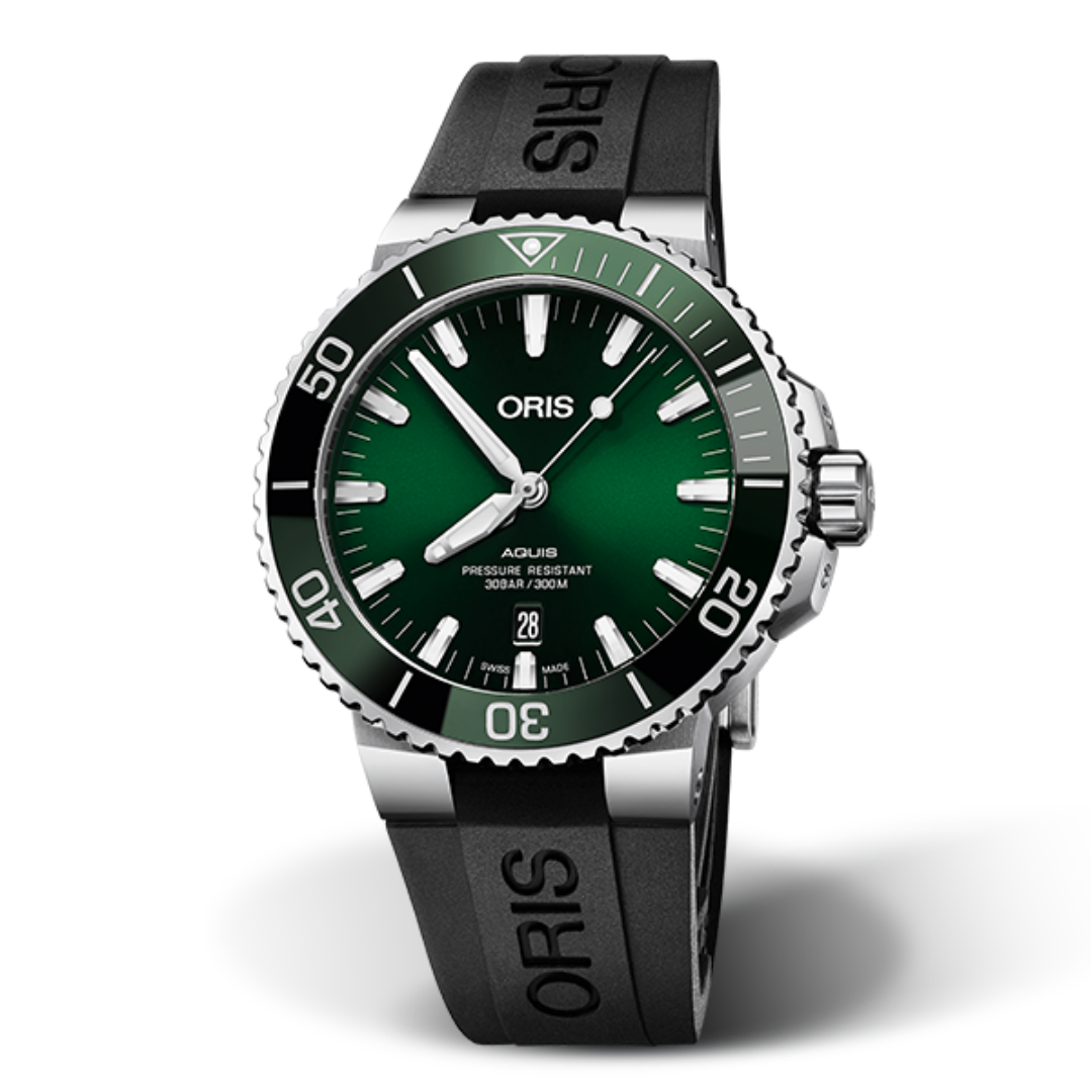 Oris Aquis Date Green 01 733 7730 4157 07 4 24 64EB Corvus