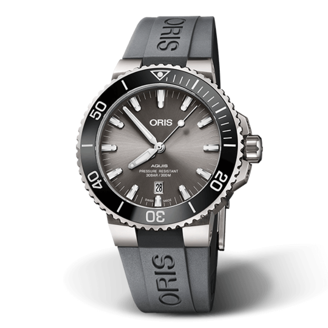 Oris Aquis Date Grey Titanium 01 733 7730 7153 07 4 24 63TEB Corvus