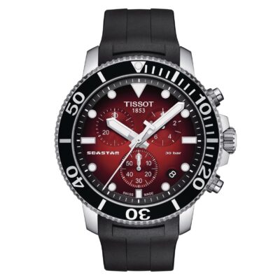Tissot Seastar 1000 Red Chronograph T120.417.17.421.00