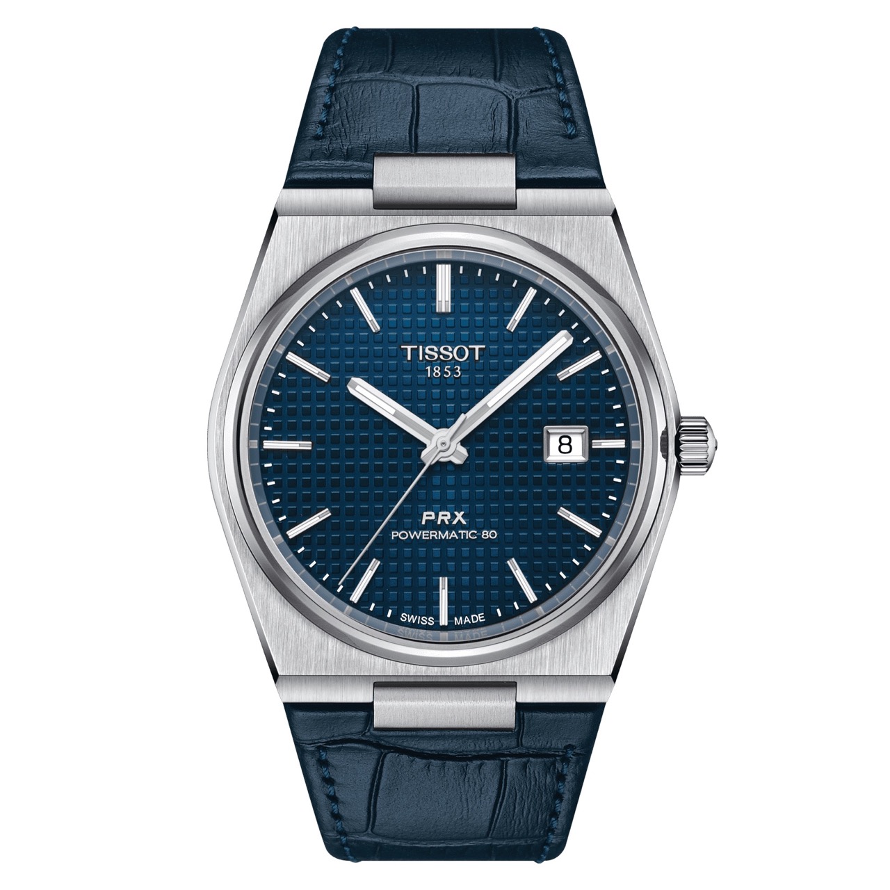 Tissot PRX Blue Dial Autom tico Leather T137.407.16.041.00 Corvus