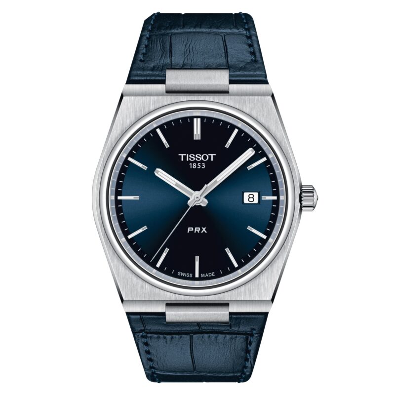 Tissot PRX Blue Dial Leather T137.410.16.041.00 Corvus