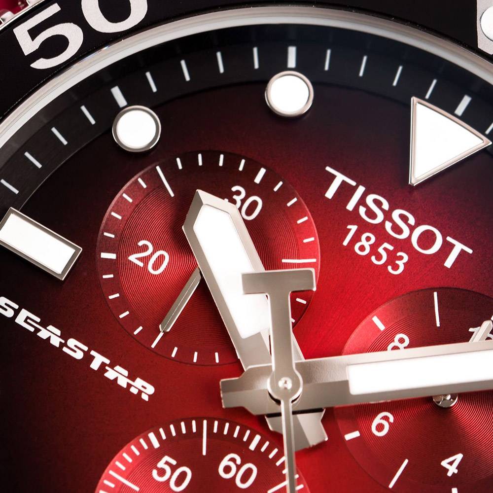 Tissot Seastar 1000 Red Chronograph T120.417.17.421.00 Corvus