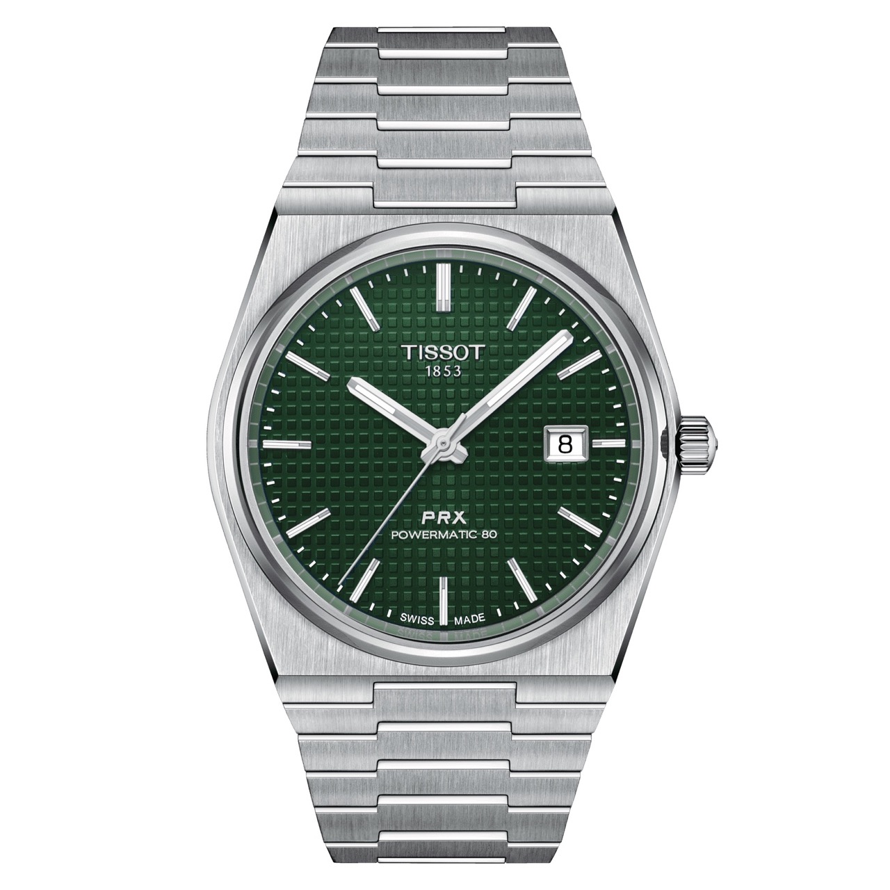 Tissot PRX Green Dial Autom tico T137.407.11.091.00 Corvus