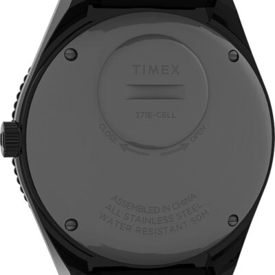 Timex Q Reissue GMT All Black 38mm TW2V38200
