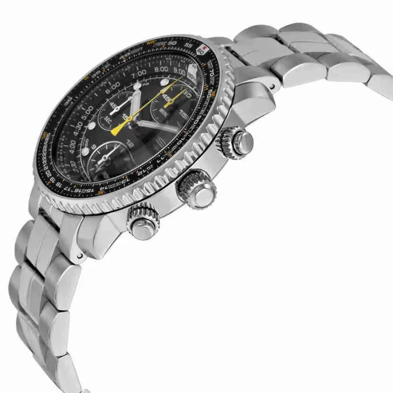 Seiko Pilot Flightmaster Chronograph Alarm SNA411 - Image 2