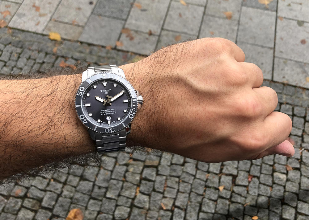 Tissot Seastar 1000 Powermatic 80 Gray T120.407.11.081.01 Corvus