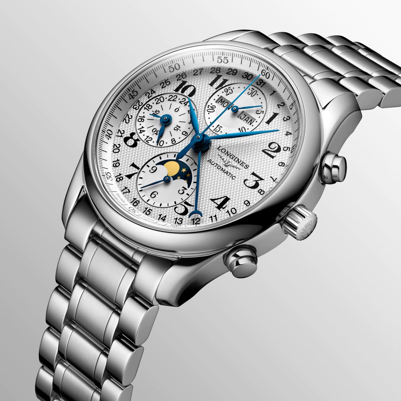 Longines Master Collection Moonphase Chronograph L2.673.4.78.6