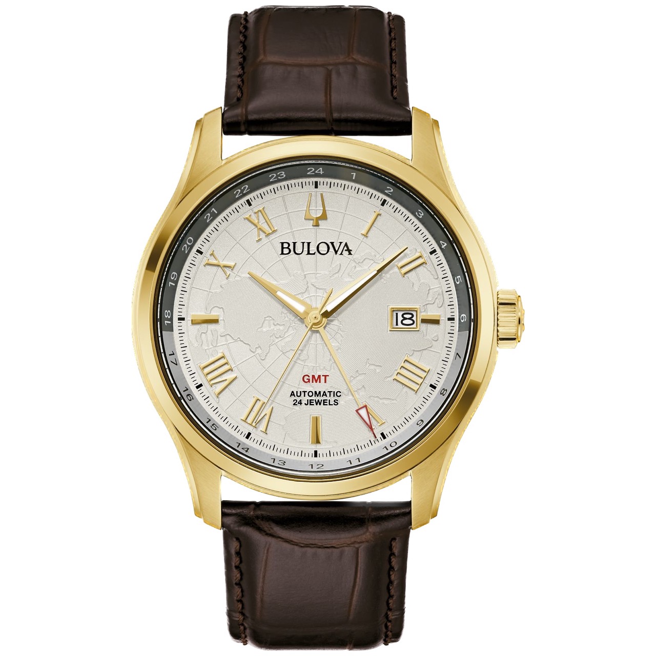 Bulova Wilton GMT Gold 97B210