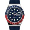 Timex Q Reissue Pepsi Rubber TW2V32100