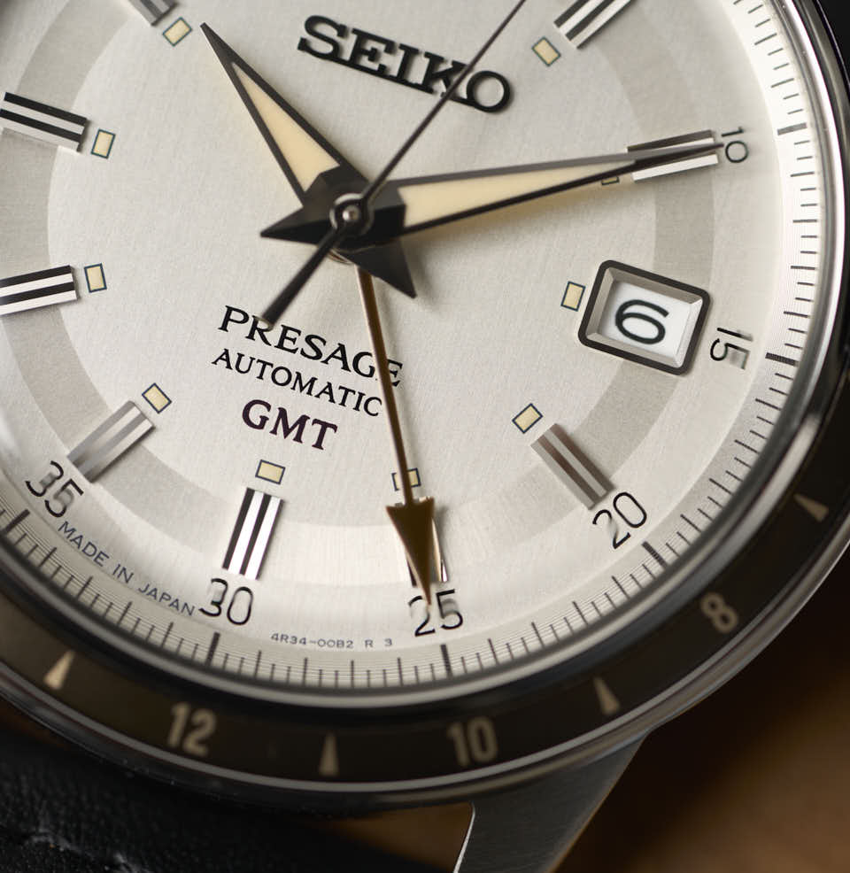 Seiko Presage GMT Style 60 Silver SSK011J1