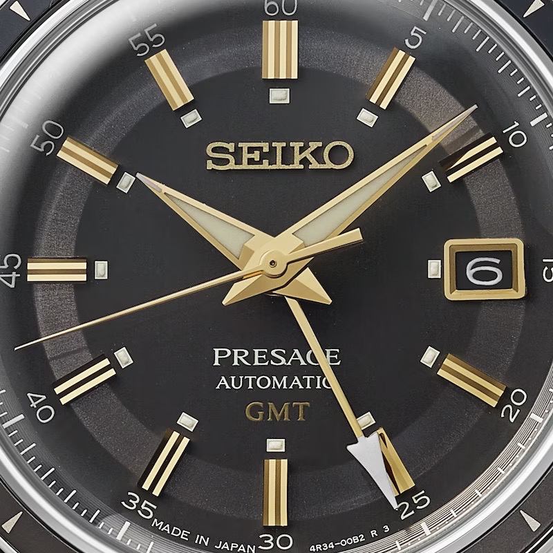 Seiko Presage GMT Style 60 Brown SSK013J1