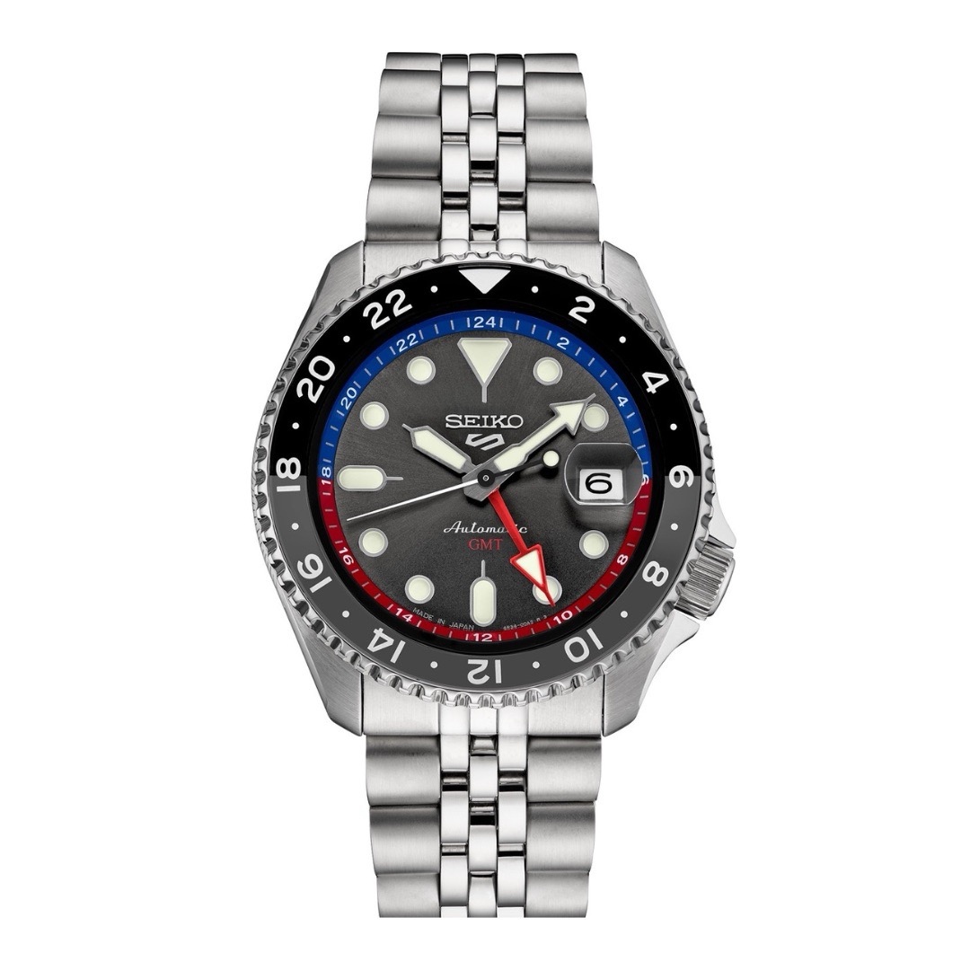 Seiko 5 Sports GMT US Special Charcoal Automatico SSK019