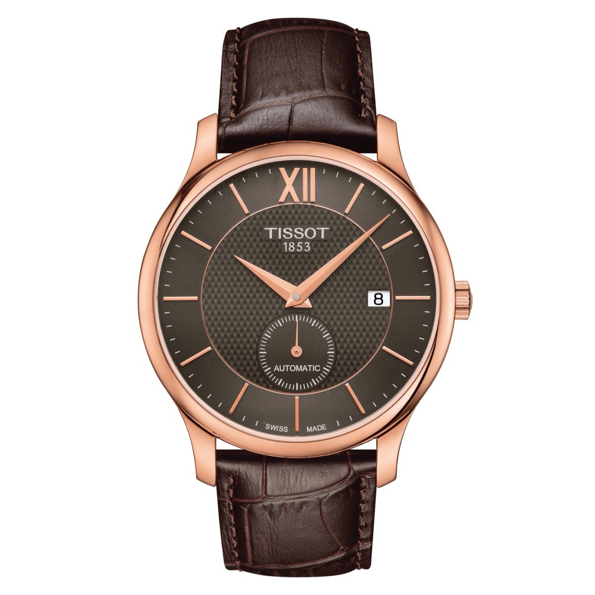 Tissot Tradition Small Second Brown Automatico T063.428.36.068.00