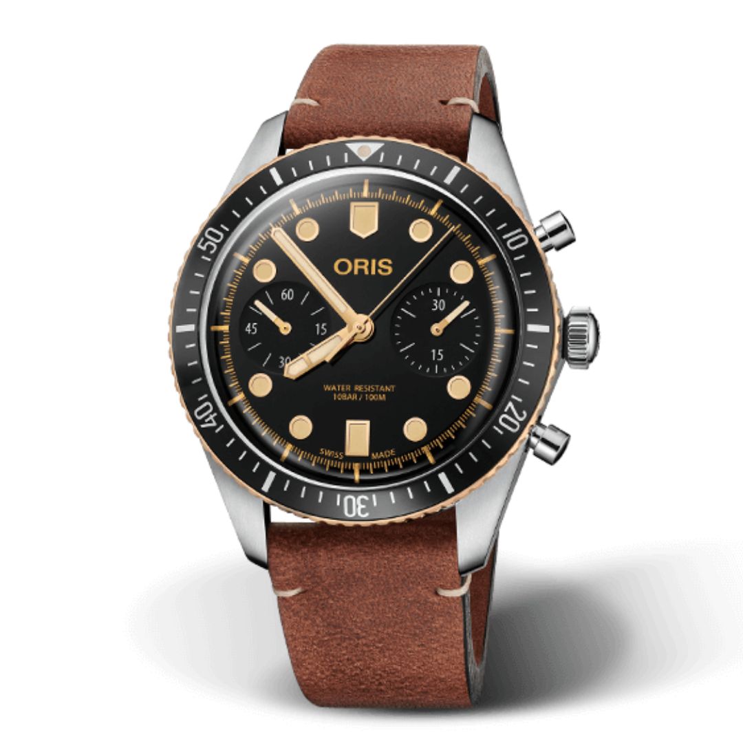 Oris Divers Sixty-Five Automatico Chronograph Black 01 771 7744 4354-07 5 21 45