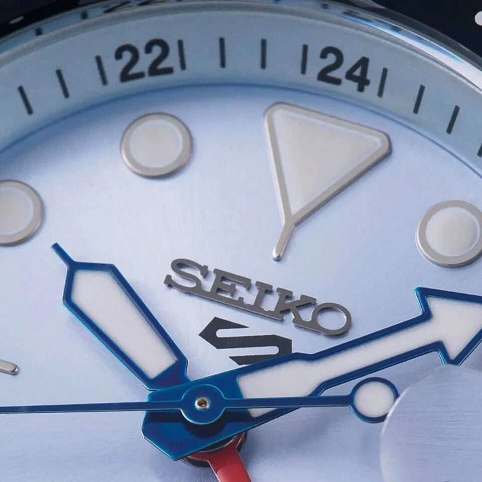 Seiko 5 Sports GMT Ice Blue Asia Limited Edition Automatico SSK029