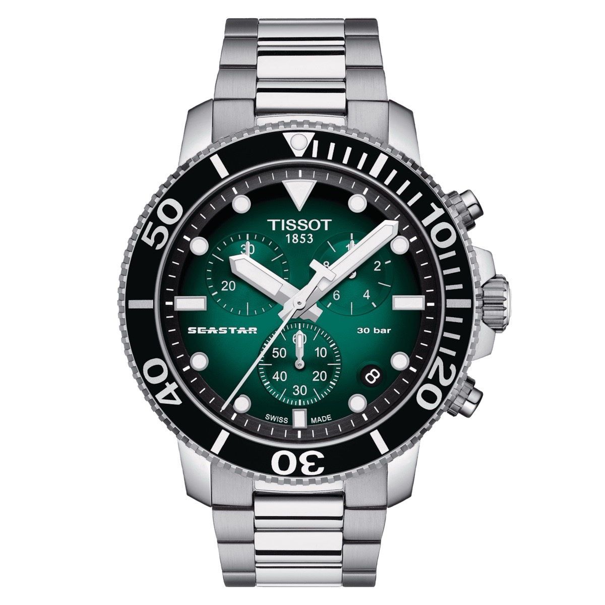 Tissot Seastar 1000 Green Chronograph T120.417.11.091.01